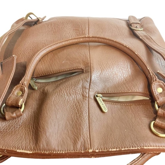 Timi & Leslie Charlie Baby Bag Cinnamon Brown Oversized Large Luxury Bottle Bag - Picture 13 of 15